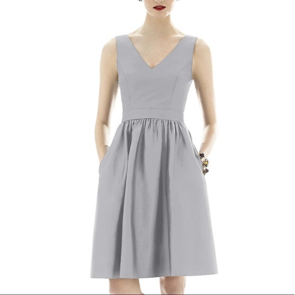 ALFRED SUNG Dresses & Skirts - Alfred Sung D638 in Quarry